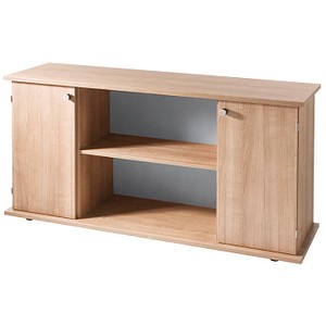HAMMERBACHER Sideboard Savona, VSB2T/N/N/SG nussbaum 166,1 x 44,8 x 84,0 cm, 1 St.
