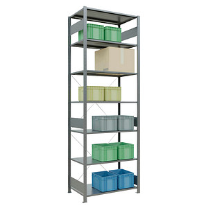 SCHULTE Regal MULTIplus150 12762 Grund 3.000x1.000x600mm 7Böden vz 4004514202666 SCHULTE