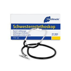 4250016402404 - Schwesternstethoskop schwarz silber 4250016402404 - Schwesternstethoskop schwarz silber