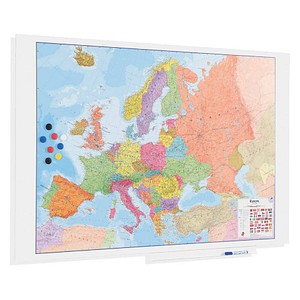 8427951964212 - Whiteboard Skin WB MAP Europa 1500 x 1000 cm bunt Stahl 8427951964212 - Whiteboard Skin WB MAP Europa 1500 x 1000 cm bunt Stahl