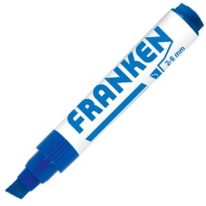 Franken Flipchartmarker Z2200 03, Stift, blau, 2-6mm Keilspitze 4016946189484 Franken