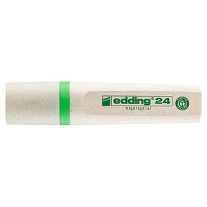 4004764917693 - Edding Vertrieb Gmbh - Textmarker 24 EcoLine hellgrün Strich-B2-5mm Keilspitze edding