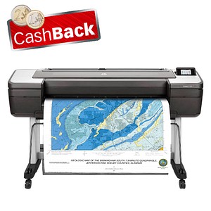 AKTION: HP DesignJet T1700dr 1118 mm (44 Zoll) Plotter mit CashBack