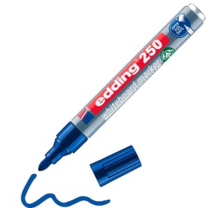 Edding Boardmarker 250, 4-250003, blau, 1,5-3mm Rundspitze 4004764012930 Edding