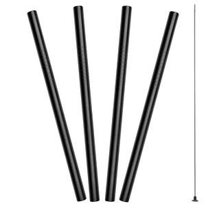 LURCH Trinkhalme gerade 15cm 4er Set, Strohhalme, Edelstahl, wiederverwendbar, s - Image 3