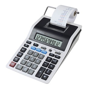 Tischrechner druckend PDC20 weiß/schwarz