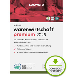 9783648178607 - LEXWARE warenwirtschaft premium 2025 Software Vollversion (Download-Link)