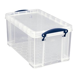 Really Useful Box Aufbewahrungsbox 8,0 l transparent 34,0 x 20,0 x 17,5 cm
