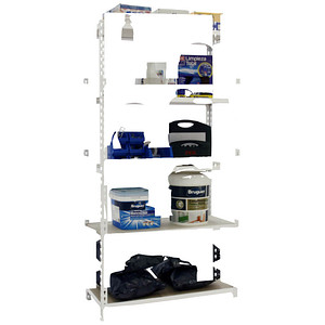 8435104974551 - Schwerlastregal MADERCLICK MINI 8435104974551 weiß 800 x 300 x 1800 cm 8435104974551 Simonrack