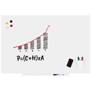 Rocada Whiteboard Skin Pro, R652002, 115x75cm, kunststoffbeschichtet, rahmenlos 8427951642059 Rocada