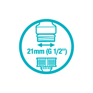 4078500056328 - 18220-20 Hahnverbinder 21mm (g 1 2) verpackt - Gardena 4078500056328 - 18220-20 Hahnverbinder 21mm (g 1 2) verpackt - Gardena