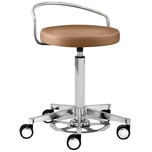 4032376075272 - Hocker 1394 30 485 myPROFI hellbraun mit Rollen höhenverstellbar bis 120kg 4032376075272 Mayer 4032376075272 - Hocker 1394 30 485 myPROFI hellbraun mit Rollen höhenverstellbar bis 120kg 4032376075272 Mayer