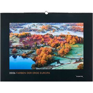 9783965914841 - Monats-Wandkalender Farben der Erde - Europa 2026 1 St