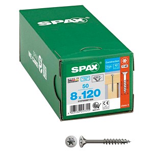 4003530257315 - Universalschrauben T40 Senkkopf Edelstahl A2 0197000801205 8 mm x 120 mm 4003530257315 50 Stück