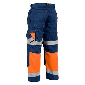 BLAKLÄDER® unisex Warnschutzhose High Vis "X1500" blau Größe 50
