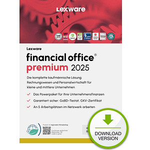 9783648179390 - LEXWARE financial office premium 2025 Software Vollversion (Download-Link)