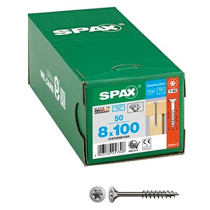 4003530257308 - Universalschrauben T40 Senkkopf Edelstahl A2 0197000801005 8 mm x 100 mm 4003530257308 50 Stück