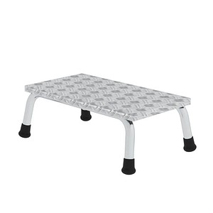 MUNK Podestleiter 50031, 1x 1 Stufe, silber, Aluminium 4031405500310 MUNK