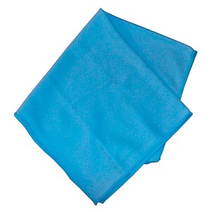 FRANKEN Mikrofasertuch - Glastafelreiniger - Blau - 1 Stück