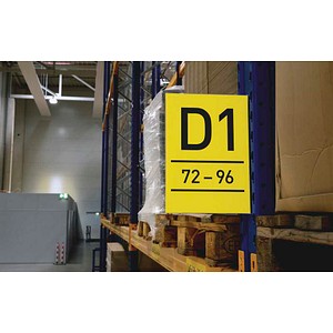 DURABLE Gangschilder A4 hoch Kunststoff transparent 210,0 x 297,0 mm, 10 St.