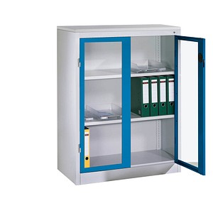4064615243227 - CP Stahlschrank 8531-055 1060-80 lichtgrau lichtblau Acrylglas 1200 x 500 x 1200 cm aufgebaut 4064615243227 - CP Stahlschrank 8531-055 1060-80 lichtgrau lichtblau Acrylglas 1200 x 500 x 1200 cm aufgebaut