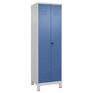4066681617605 - Putzmittelschrank Classic Plus 080110-00-S10005 fernblau lichtgrau 600 x 500 x 1950 cm aufgebaut 4066681617605 C+P-Möbel 4066681617605 - Putzmittelschrank Classic Plus 080110-00-S10005 fernblau lichtgrau 600 x 500 x 1950 cm aufgebaut 4066681617605 C+P-Möbel
