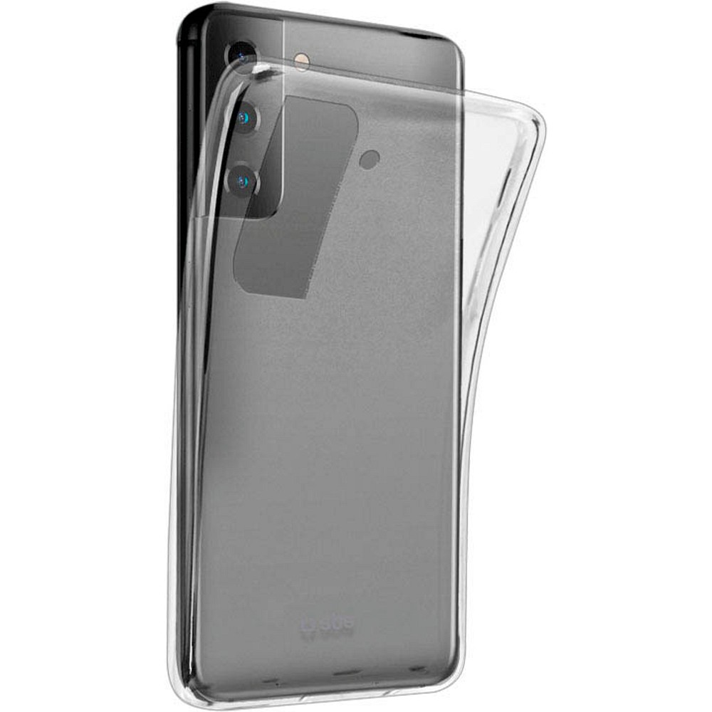 sbs Skinny Cover Handy-Cover für SAMSUNG Galaxy S21 transparent