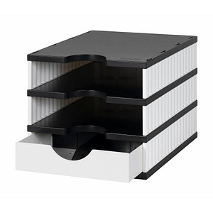 styro Schubladenbox uno  weiß 268-0103.0905S, DIN A4 mit 1 Schublade, 1 St.