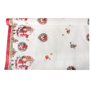 4002911864111 - Tischdecke HoHoHo 86411 mehrfarbig 60 x 12 m 4002911864111 Papstar
