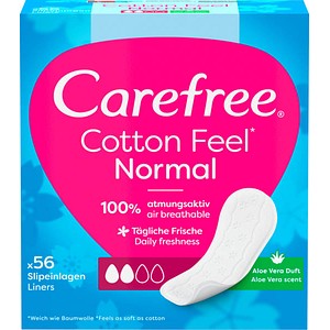 3574661486307 - Slipeinlagen Normal Cotton Feel mit Aleo Vera Duft 3574661486307 56 Stück