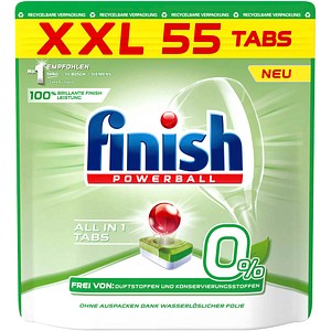 Powerball 0% Spülmaschinentabs 55 St.