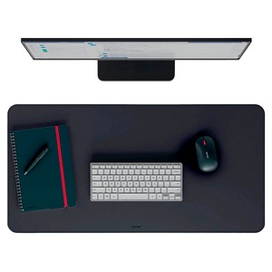 4002432141869 - LEITZ Schreibtischunterlage groß schwarz Kunststoff 800 x 400 cm 1 St