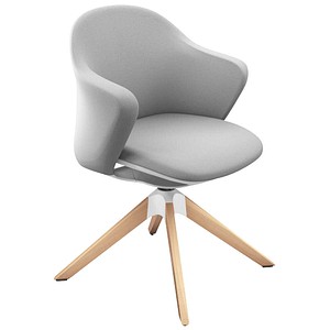 sedus Schalenstuhl se:flair FR-820/113 hellgrau Stoff, 1 St.