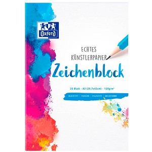4006144952812 - Zeichenblöcke Oxford Zeichenblock A3 20Blatt DIN A3 20 Blatt