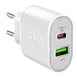 sbs Ladeadapter weiß, 20 Watt
