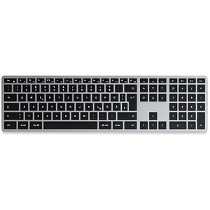 SATECHI SLIM X3 Tastatur kabellos grau, silber