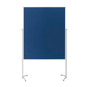 4013695051420 - Moderationstafel 1151103 120x150cm Filz + Filz (beidseitig) pinnbar mit Rollen blau + blau 4013695051420 Magnetoplan 4013695051420 - Moderationstafel 1151103 120x150cm Filz + Filz (beidseitig) pinnbar mit Rollen blau + blau 4013695051420 Magnetoplan