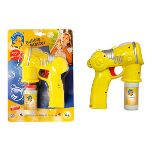 PUSTEFIX® Seifenblasenpistole - gelb - 1 Stück