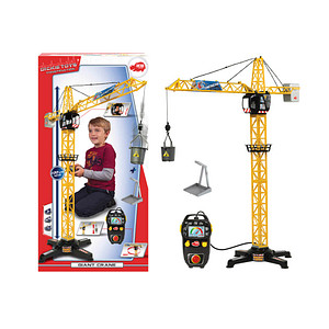 DICKIE GIANT CRANE Ferngesteuerter Kran gelb