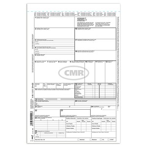 4002871210041 -  Internationaler Frachtbrief (CMR) DIN A4  SD 4002871210041 RNK-Verlag 50 Stück