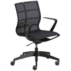 sedus Bürostuhl se:joy, EC-880/001 Stoff anthrazit, Gestell schwarz