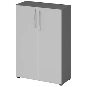 4032062305171 - HAMMERBACHER Aktenschrank 4550 V4550 G 5 BM grafit lichtgrau 2 Fachböden 800 x 346 x 1144 cm 4032062305171 - HAMMERBACHER Aktenschrank 4550 V4550 G 5 BM grafit lichtgrau 2 Fachböden 800 x 346 x 1144 cm