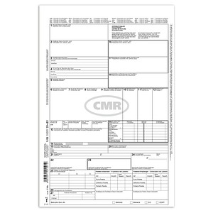 4002871992909 -  Internationaler Frachtbrief (CMR) A4 für Laserdrucker 4 Einzelblatt lose 4002871992909 RNK-Verlag 50 Stück