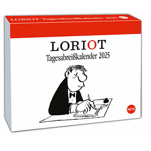 Heye Abreißkalender LORIOT 2025