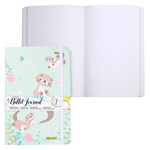 4014421022875 - Notizbuch 02287 Bullet Journal Otter mehrfarbig A5 punktkariert 120g 72 Blatt   144 Seiten 4014421022875 Online