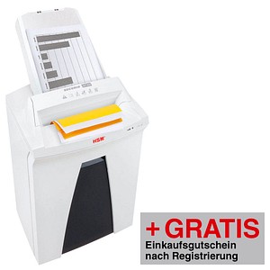 AKTION: HSM SECURIO AF300 Aktenvernichter mit Partikelschnitt + GRATIS Einkaufsgutschein "BestChoice", 55,- Euro nach Registrierung