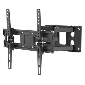 4047443509499 - TV-Wandhalterung schwenkbar neigbar ausziehbar 165 cm (65) bis 40 kg 220830 Schwarz (00220830) - Hama