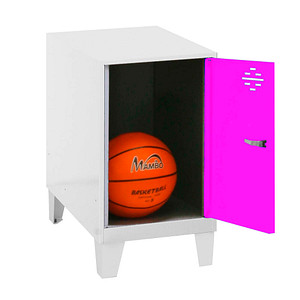 8425437119996 - Spind SIMONLOCKER DISM weiß pink 8425437119996 1 Schließfach 300 x 500 x 575 cm 8425437119996 Simonrack