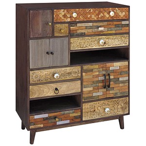 4041908128041 - Kommode TOBOL 304069 braun 1000 x 400 x 1210 cm 4041908128041 Garden Pleasure