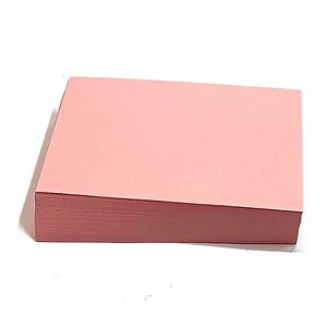 Karteikarten DIN A5 rosa blanko, 100 St.